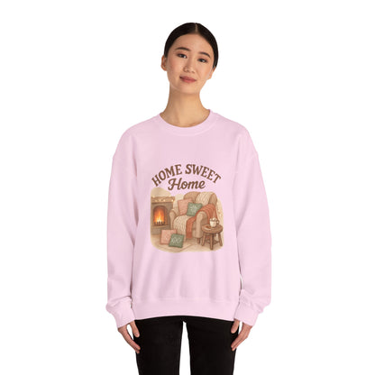 Home Sweet Home Crewneck Sweatshirt — Cozy Welcome Pullover - Ramshackle Shack