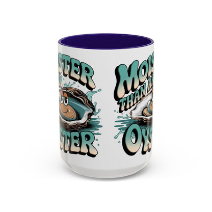 Moister Than An Oyster Coffee Mug — Funny Retro Oyster Seafood Gift (11oz, 15oz) - Ramshackle Shack
