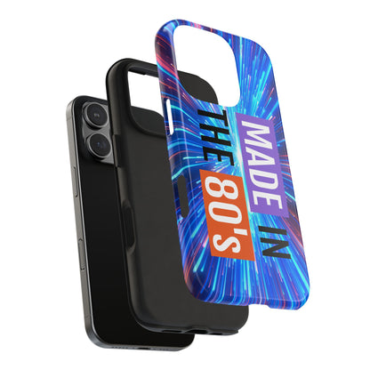 Made in the 80s Phone Case — Retro Neon 1980s Protective Phone Cover - Ramshackle Shack