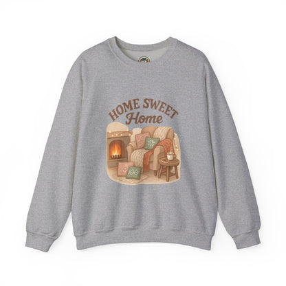 Home Sweet Home Crewneck Sweatshirt — Cozy Welcome Pullover - Ramshackle Shack