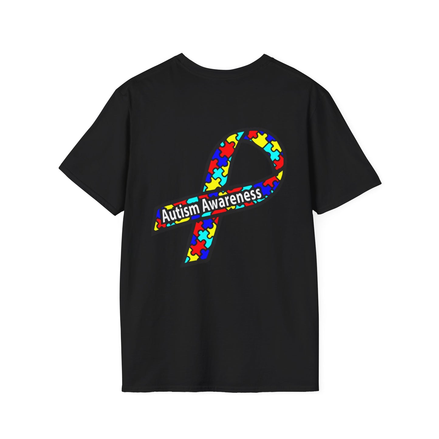 Autism Awareness T-Shirt — "Embrace Our Difference" Puzzle Heart Design - Ramshackle Shack
