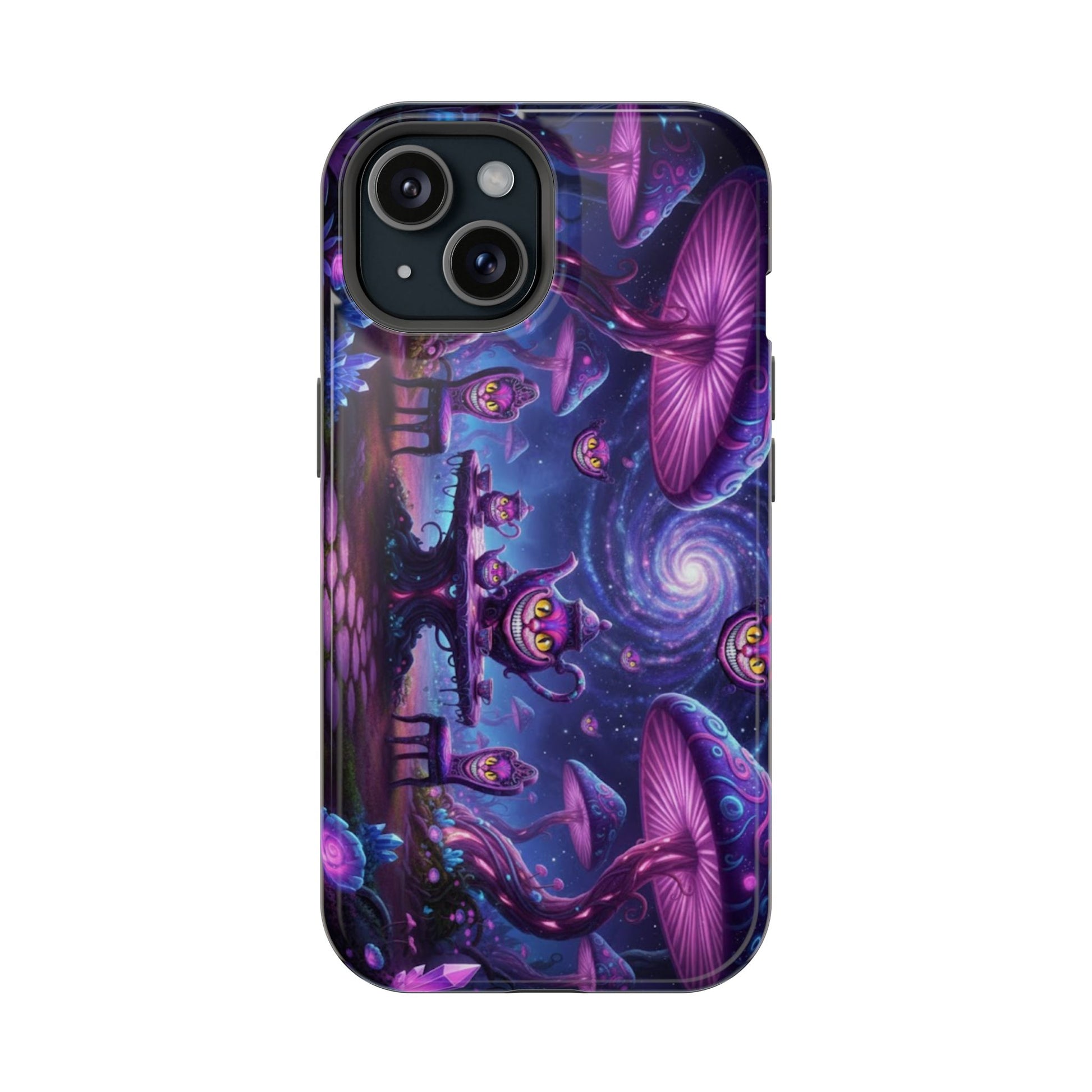 Psychedelic Mushroom Galaxy Phone Case — Impact-Resistant - Ramshackle Shack