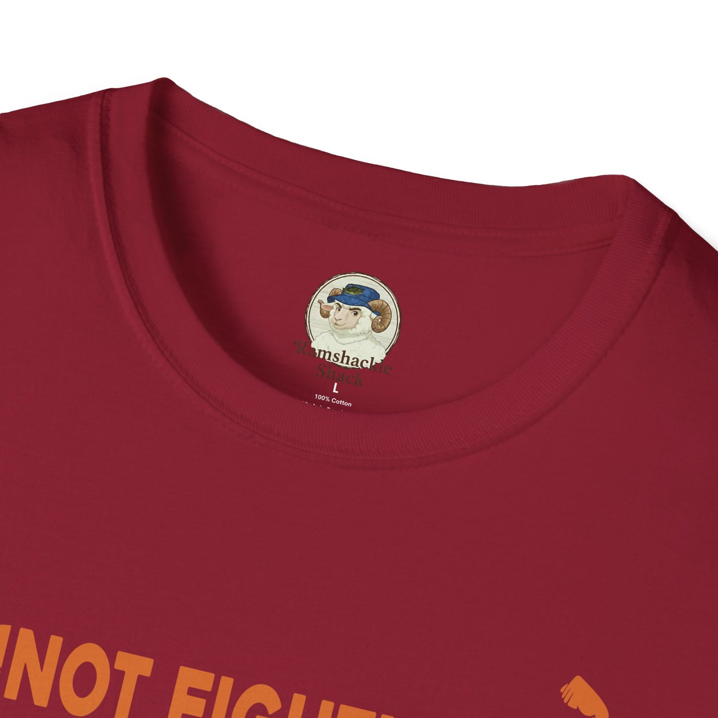 Autism Awareness T-Shirt — "Not Fighting Autism, Working With It" Puzzle Ribbon Tee - Ramshackle Shack