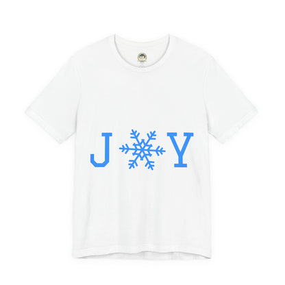 Joy Snowflake Tee — Holiday Joy Christmas T‑Shirt - Ramshackle Shack