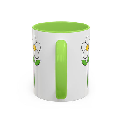 You Belong Among the Wildflowers Daisy Mug — Custom Name Colorful 11oz & 15oz - Ramshackle Shack