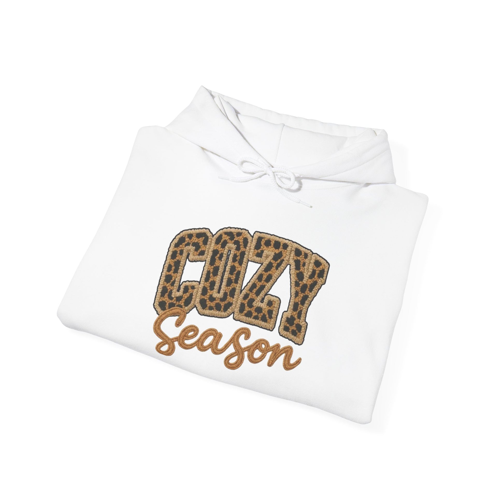 Cozy Season Leopard Hoodie Sweatshirt - Ramshackle Shack