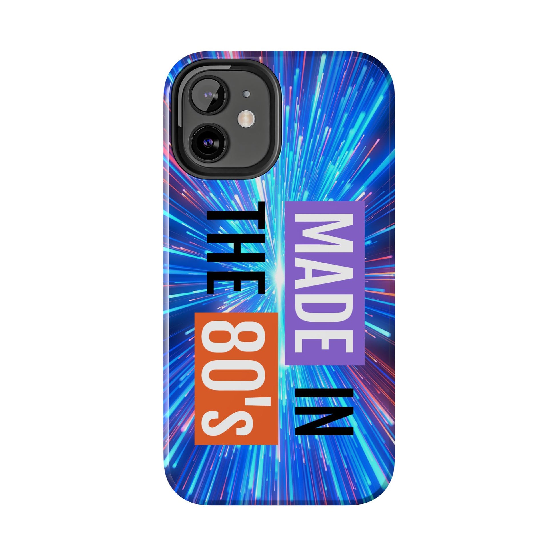 Made in the 80s Phone Case — Retro Neon 1980s Protective Phone Cover - Ramshackle Shack