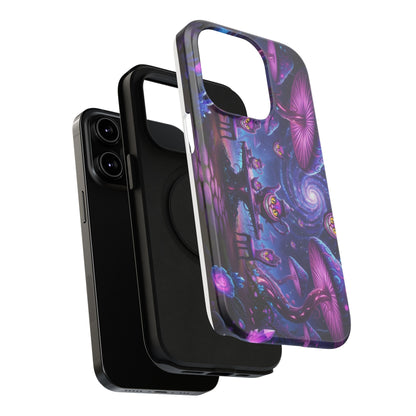 Psychedelic Mushroom Galaxy Phone Case — Impact-Resistant - Ramshackle Shack