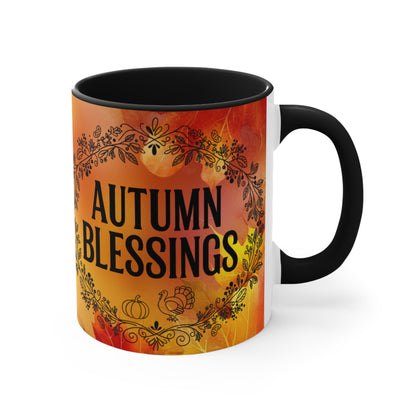 Mug - Autumn Blessings Coffee Cup for Fall Season - Ramshackle Shack
