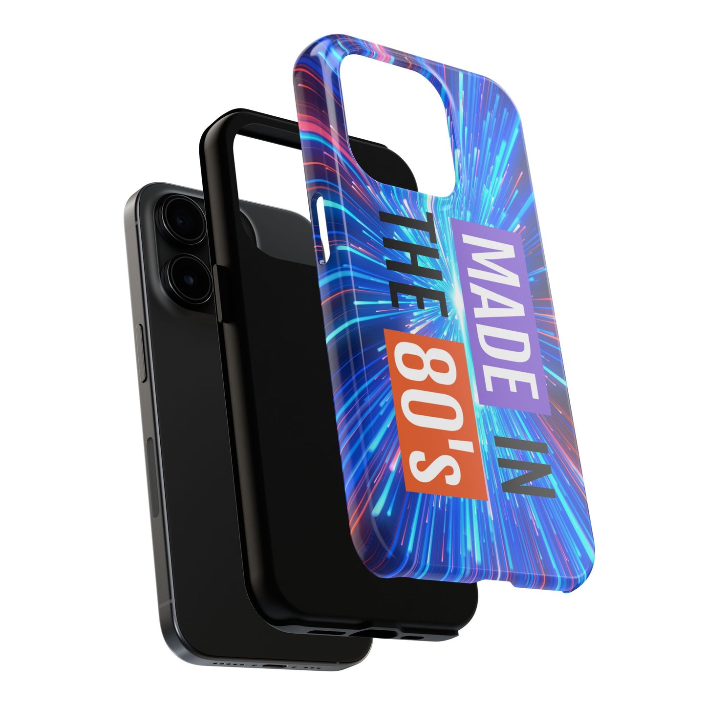 Made in the 80s Phone Case — Retro Neon 1980s Protective Phone Cover - Ramshackle Shack