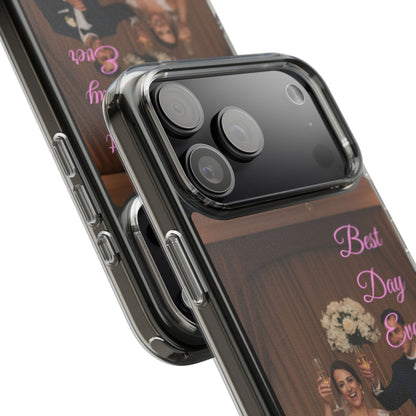 Personalized Clear Impact-Resistant Phone Case — Custom Photo & Message - Ramshackle Shack