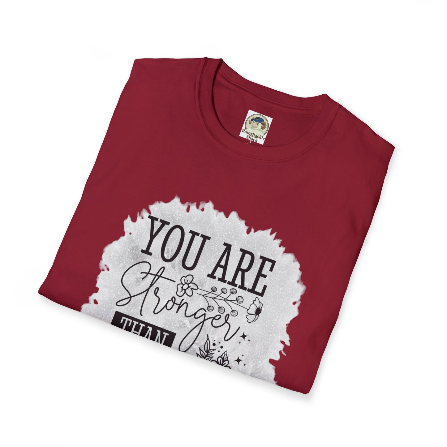 You Are Stronger Than The Storm Graphic Tee — "And Still I Rise" Inspirational T-Shirt - Ramshackle Shack