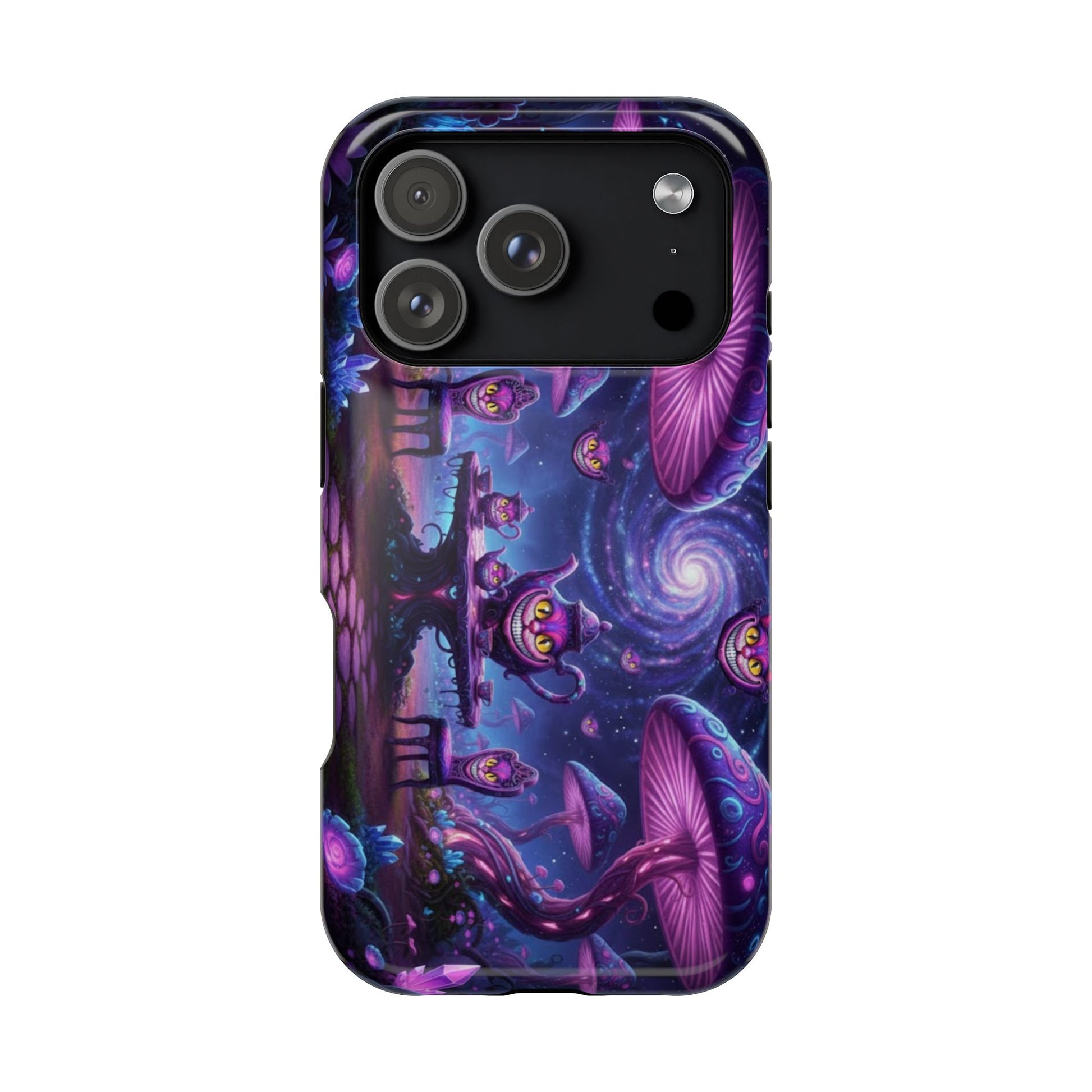 Psychedelic Mushroom Galaxy Phone Case — Impact-Resistant - Ramshackle Shack