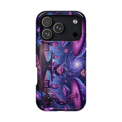 Psychedelic Mushroom Galaxy Phone Case — Impact-Resistant - Ramshackle Shack