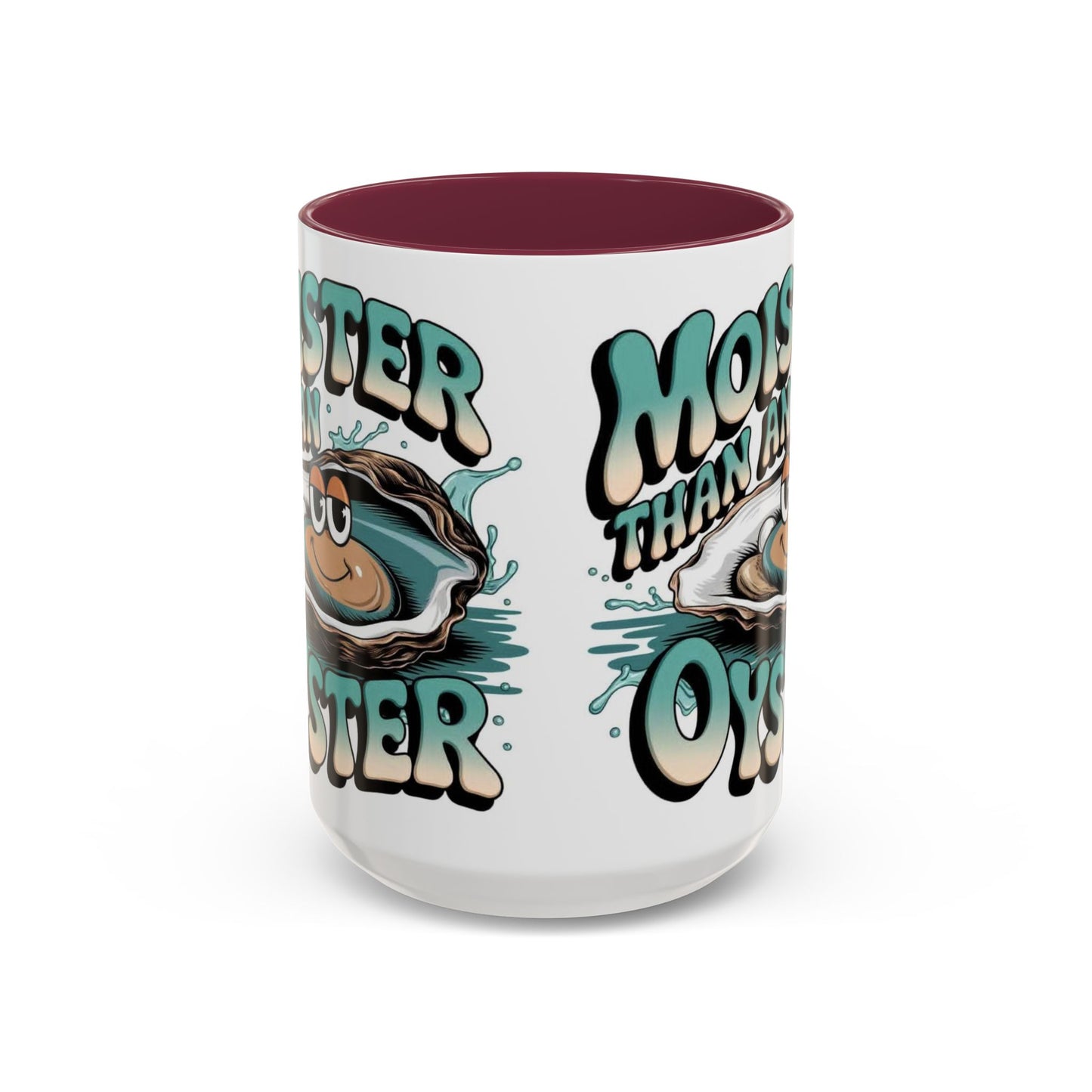 Moister Than An Oyster Coffee Mug — Funny Retro Oyster Seafood Gift (11oz, 15oz) - Ramshackle Shack