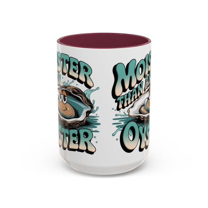 Moister Than An Oyster Coffee Mug — Funny Retro Oyster Seafood Gift (11oz, 15oz) - Ramshackle Shack