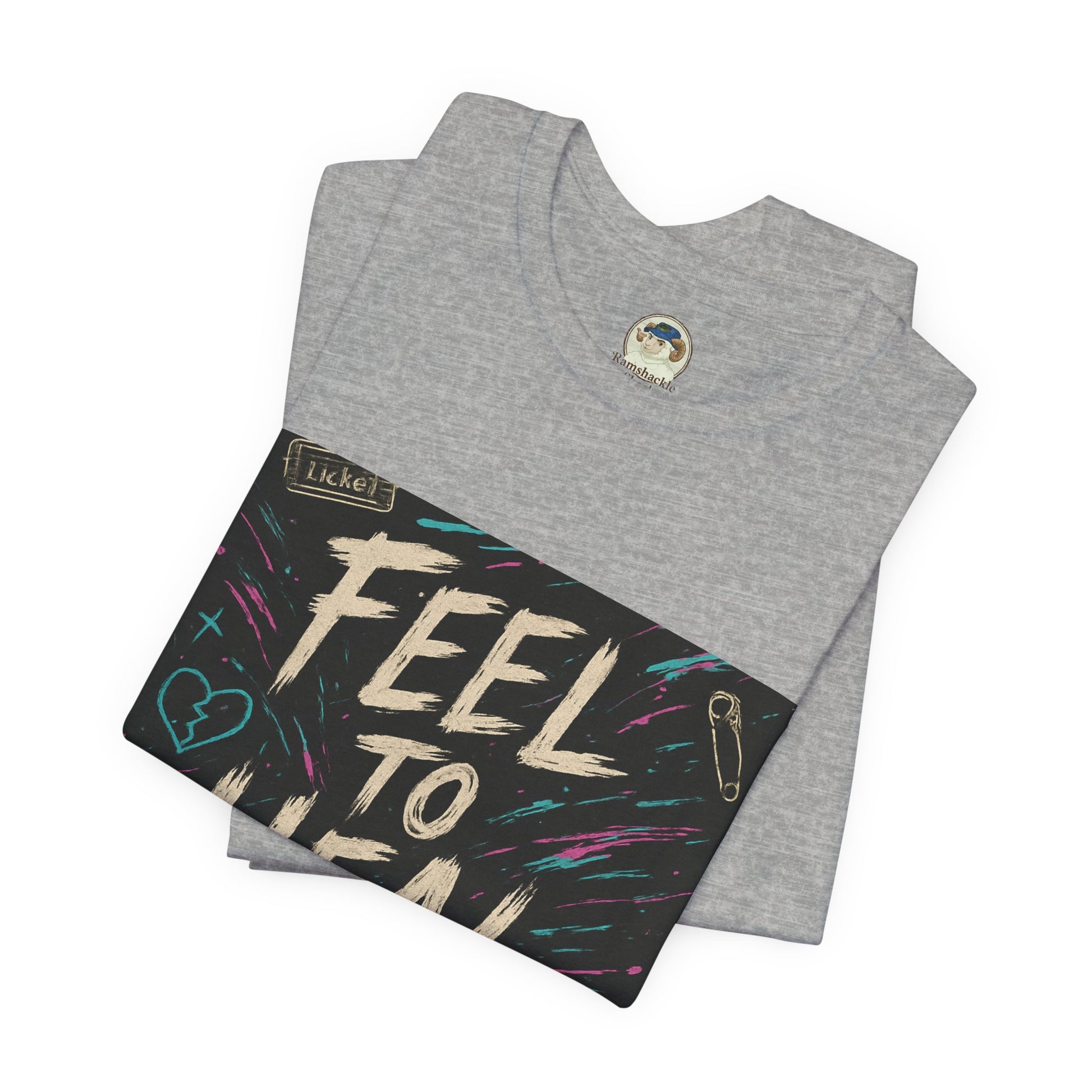 Feel to Heal T-Shirt — Inspirational 'Feel to Heal' Tee - Ramshackle Shack