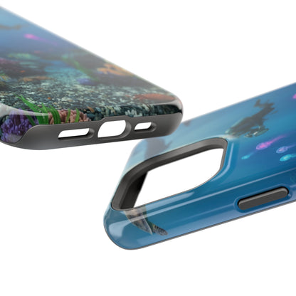 Underwater Diver Phone Case — Magnetic Impact‑Resistant Ocean Design