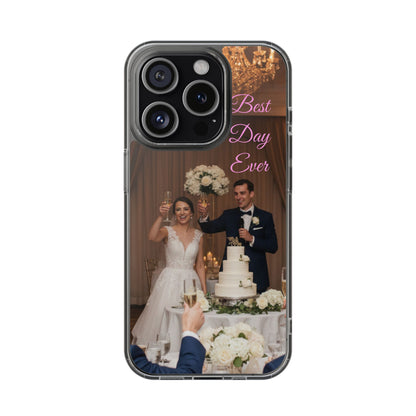 Personalized Clear Impact-Resistant Phone Case — Custom Photo & Message - Ramshackle Shack