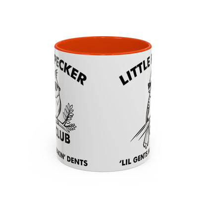 Funny 'Little Pecker Club' Coffee Mug — 11oz/15oz Ceramic Novelty Cup - Ramshackle Shack