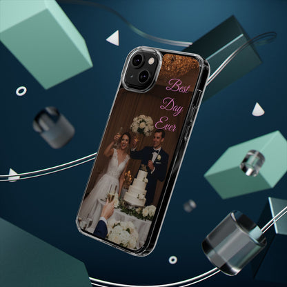Personalized Clear Impact-Resistant Phone Case — Custom Photo & Message - Ramshackle Shack