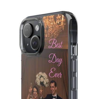 Personalized Clear Impact-Resistant Phone Case — Custom Photo & Message - Ramshackle Shack
