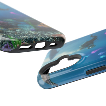 Underwater Diver Phone Case — Magnetic Impact‑Resistant Ocean Design