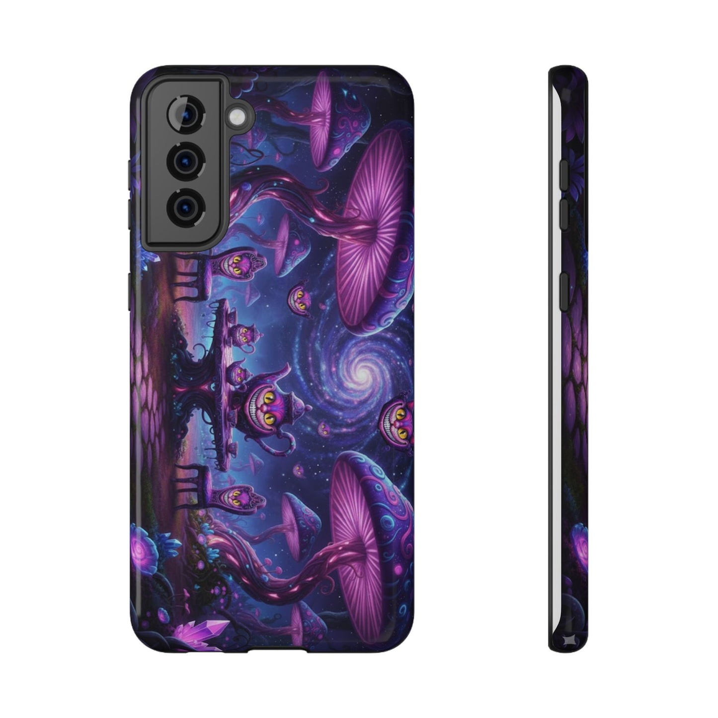 Psychedelic Mushroom Galaxy Phone Case — Impact-Resistant - Ramshackle Shack