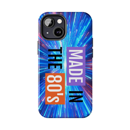 Made in the 80s Phone Case — Retro Neon 1980s Protective Phone Cover - Ramshackle Shack