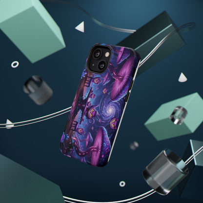Psychedelic Mushroom Galaxy Phone Case — Impact-Resistant - Ramshackle Shack