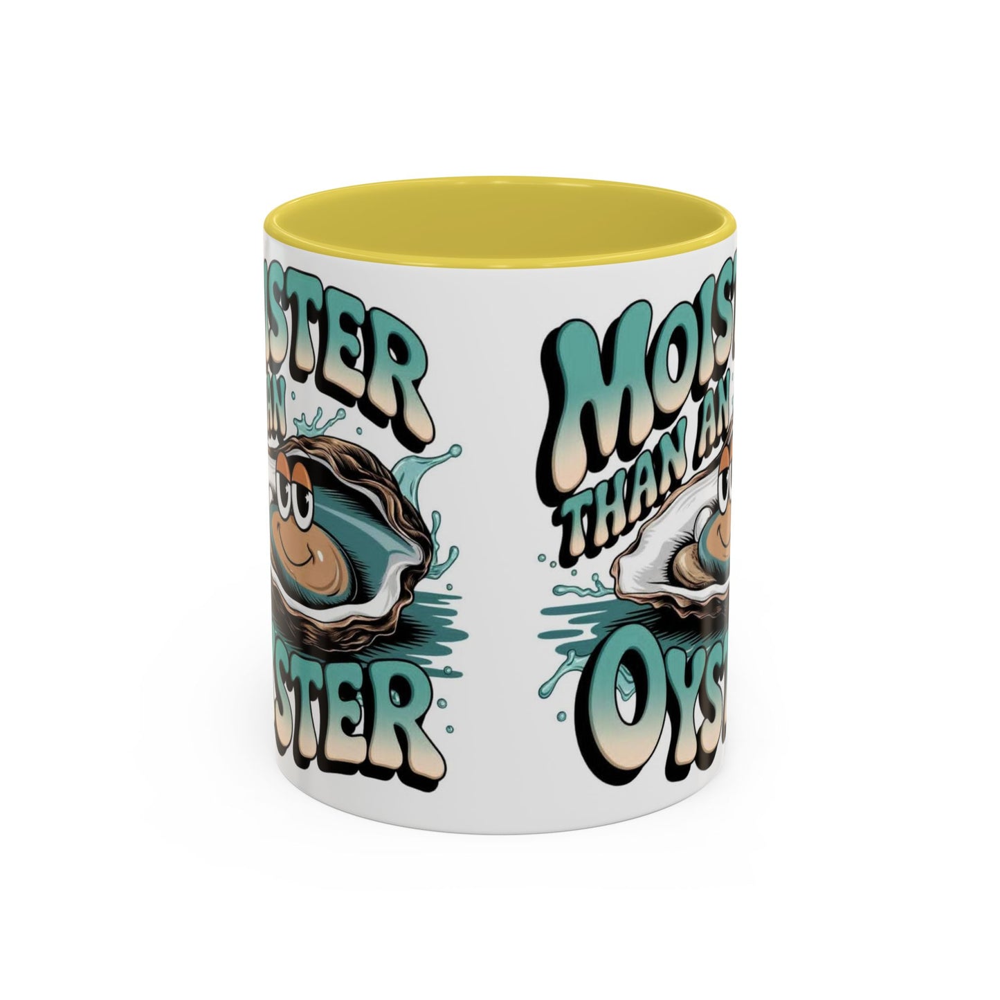Moister Than An Oyster Coffee Mug — Funny Retro Oyster Seafood Gift (11oz, 15oz) - Ramshackle Shack
