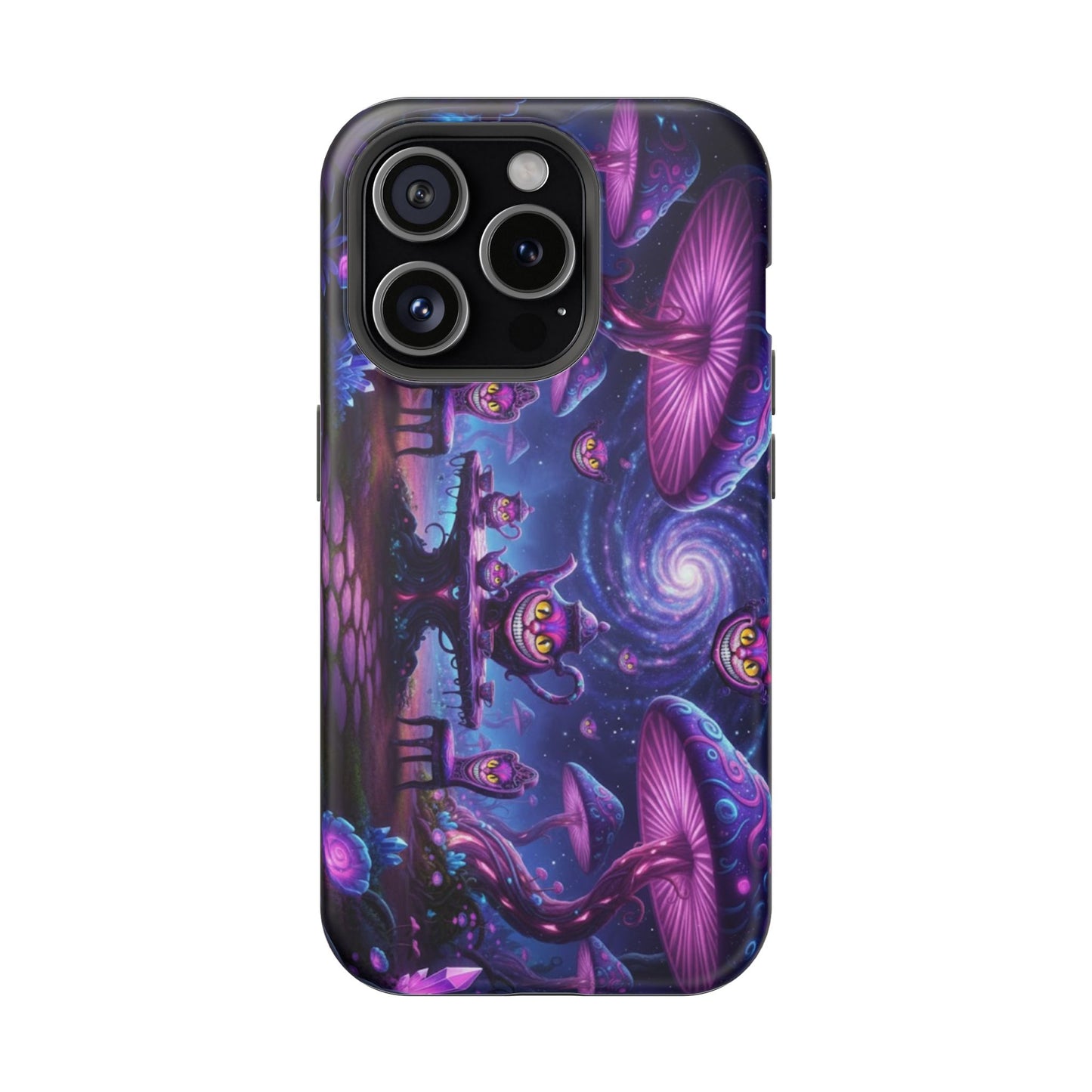 Psychedelic Mushroom Galaxy Phone Case — Impact-Resistant - Ramshackle Shack