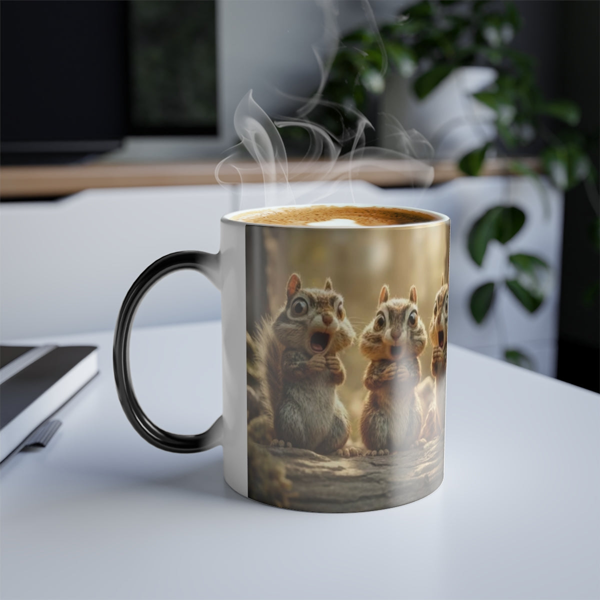 Color Changing Mug Cute Squirrel Quote 11oz - Ramshackle Shack