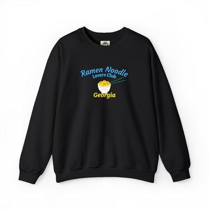 Ramen Noodle Lovers Club Georgia Crewneck Sweatshirt - Ramshackle Shack