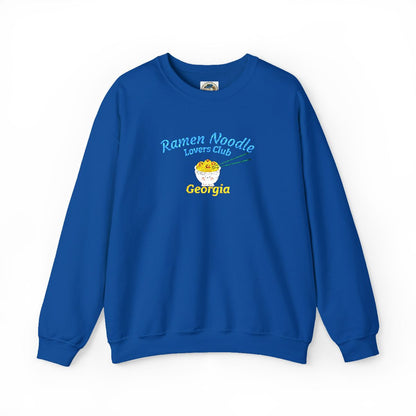 Ramen Noodle Lovers Club Georgia Crewneck Sweatshirt - Ramshackle Shack