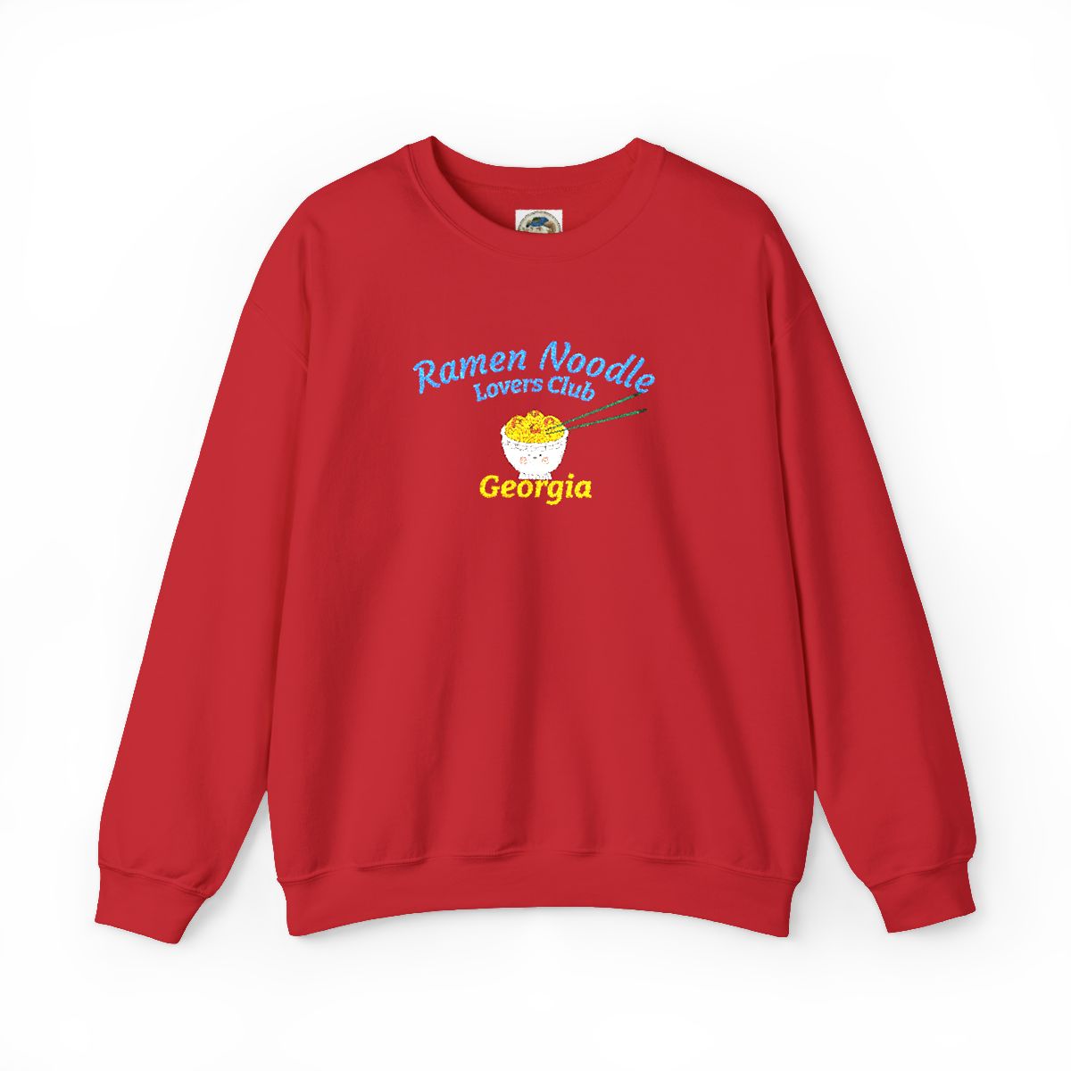 Ramen Noodle Lovers Club Georgia Crewneck Sweatshirt - Ramshackle Shack