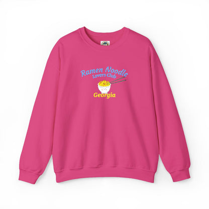 Ramen Noodle Lovers Club Georgia Crewneck Sweatshirt - Ramshackle Shack