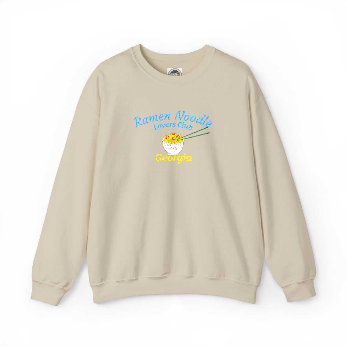 Ramen Noodle Lovers Club Georgia Crewneck Sweatshirt - Ramshackle Shack