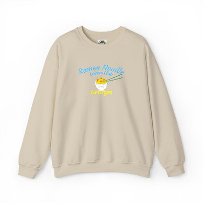 Ramen Noodle Lovers Club Georgia Crewneck Sweatshirt - Ramshackle Shack