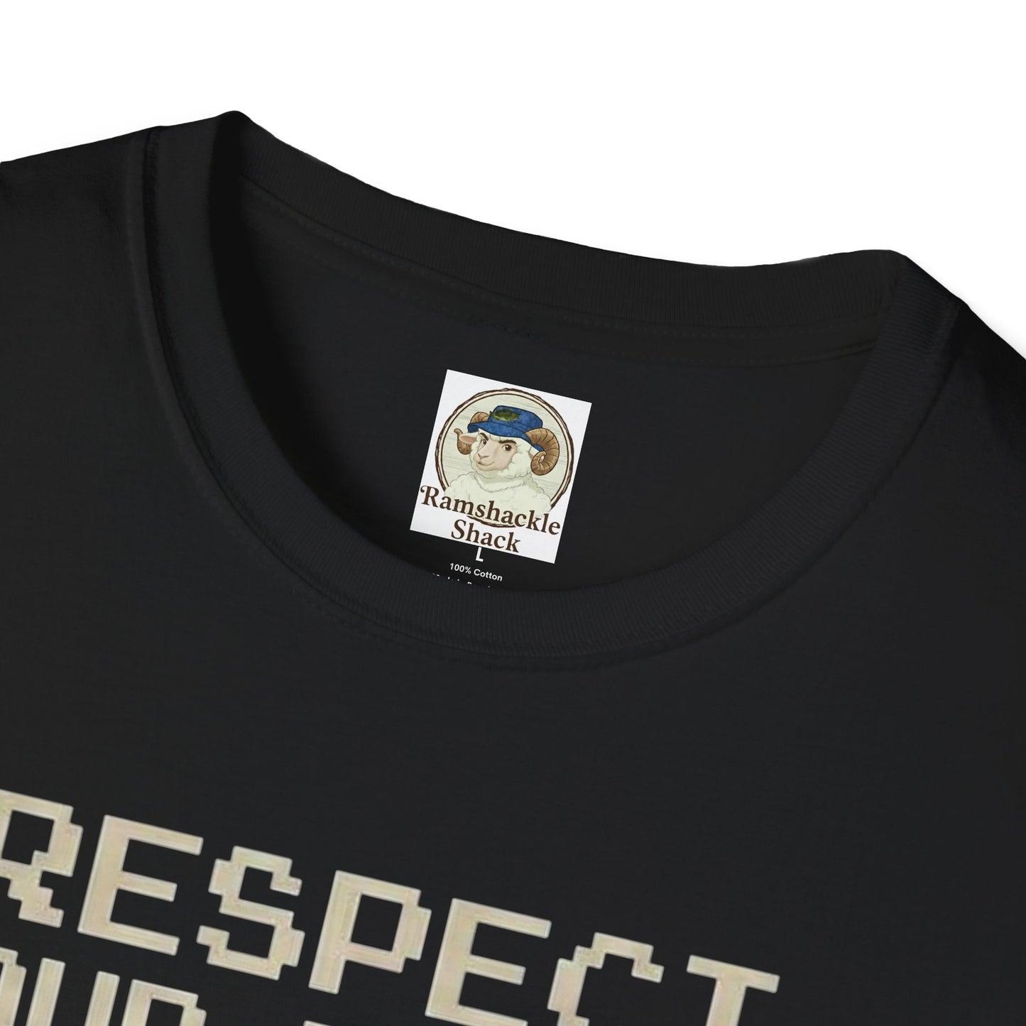 Retro Game Controllers TShirt Respect Your Elders Vintage Console Graphic Tee - Ramshackle Shack