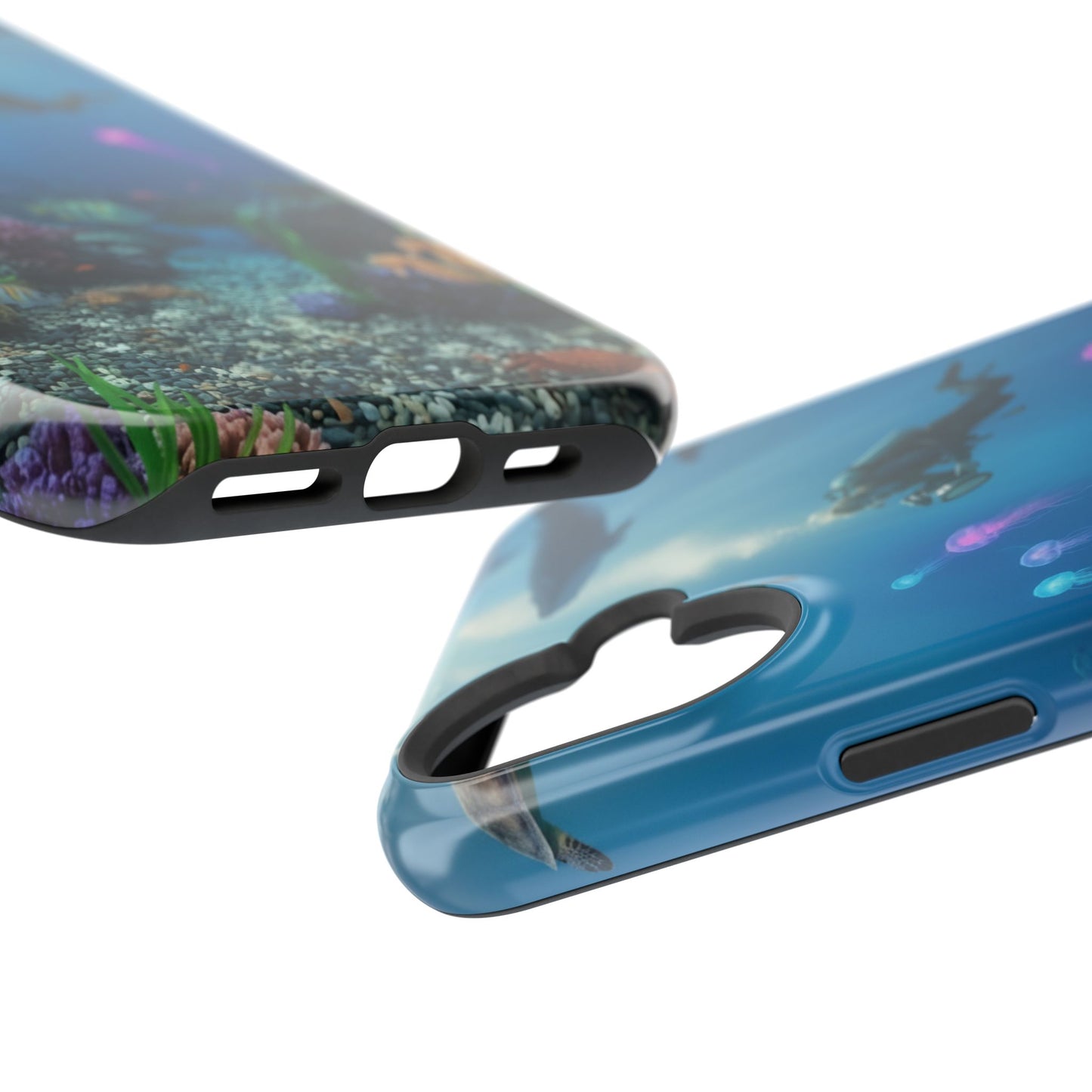 Underwater Diver Phone Case — Magnetic Impact‑Resistant Ocean Design