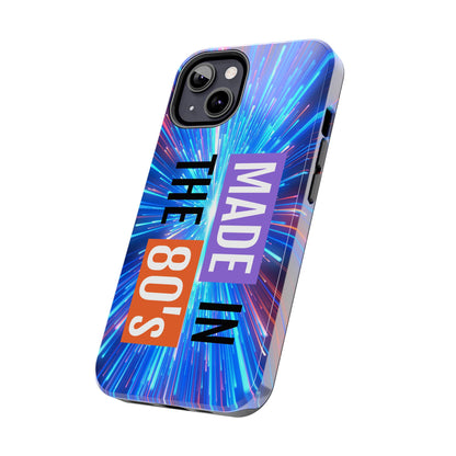 Made in the 80s Phone Case — Retro Neon 1980s Protective Phone Cover - Ramshackle Shack