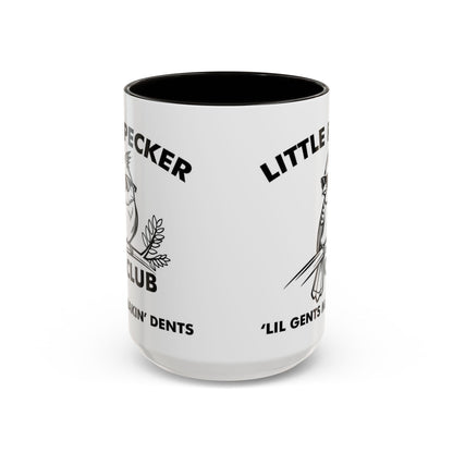 Funny 'Little Pecker Club' Coffee Mug — 11oz/15oz Ceramic Novelty Cup - Ramshackle Shack