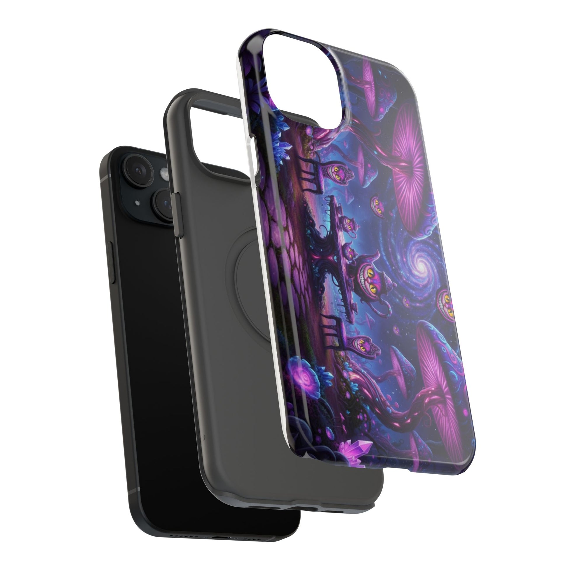 Psychedelic Mushroom Galaxy Phone Case — Impact-Resistant - Ramshackle Shack