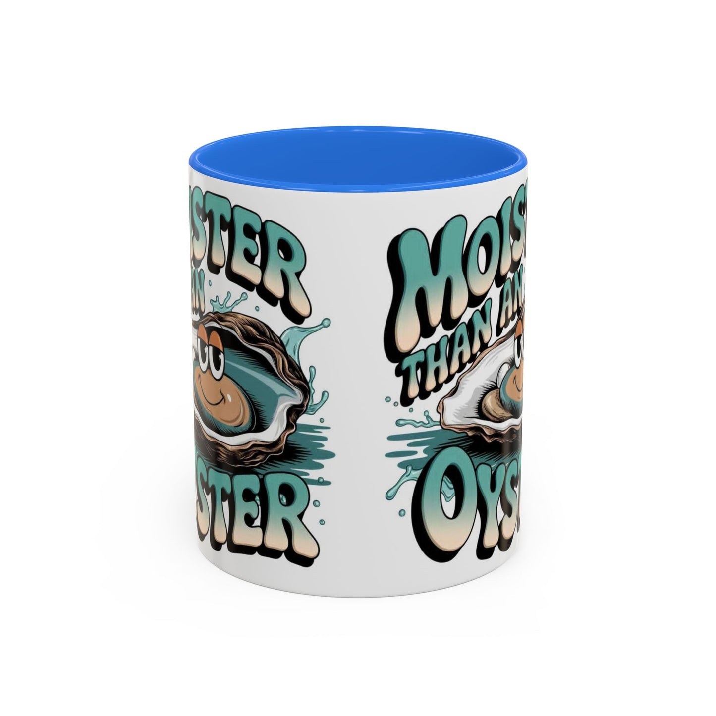 Moister Than An Oyster Coffee Mug — Funny Retro Oyster Seafood Gift (11oz, 15oz) - Ramshackle Shack