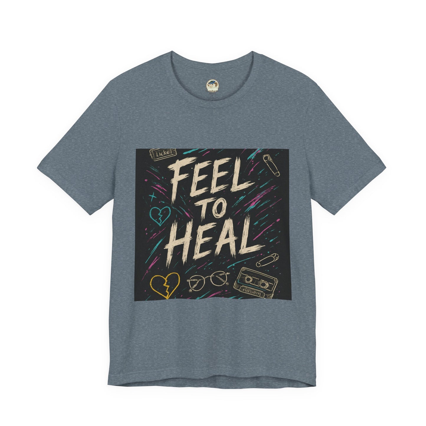 Feel to Heal T-Shirt — Inspirational 'Feel to Heal' Tee - Ramshackle Shack