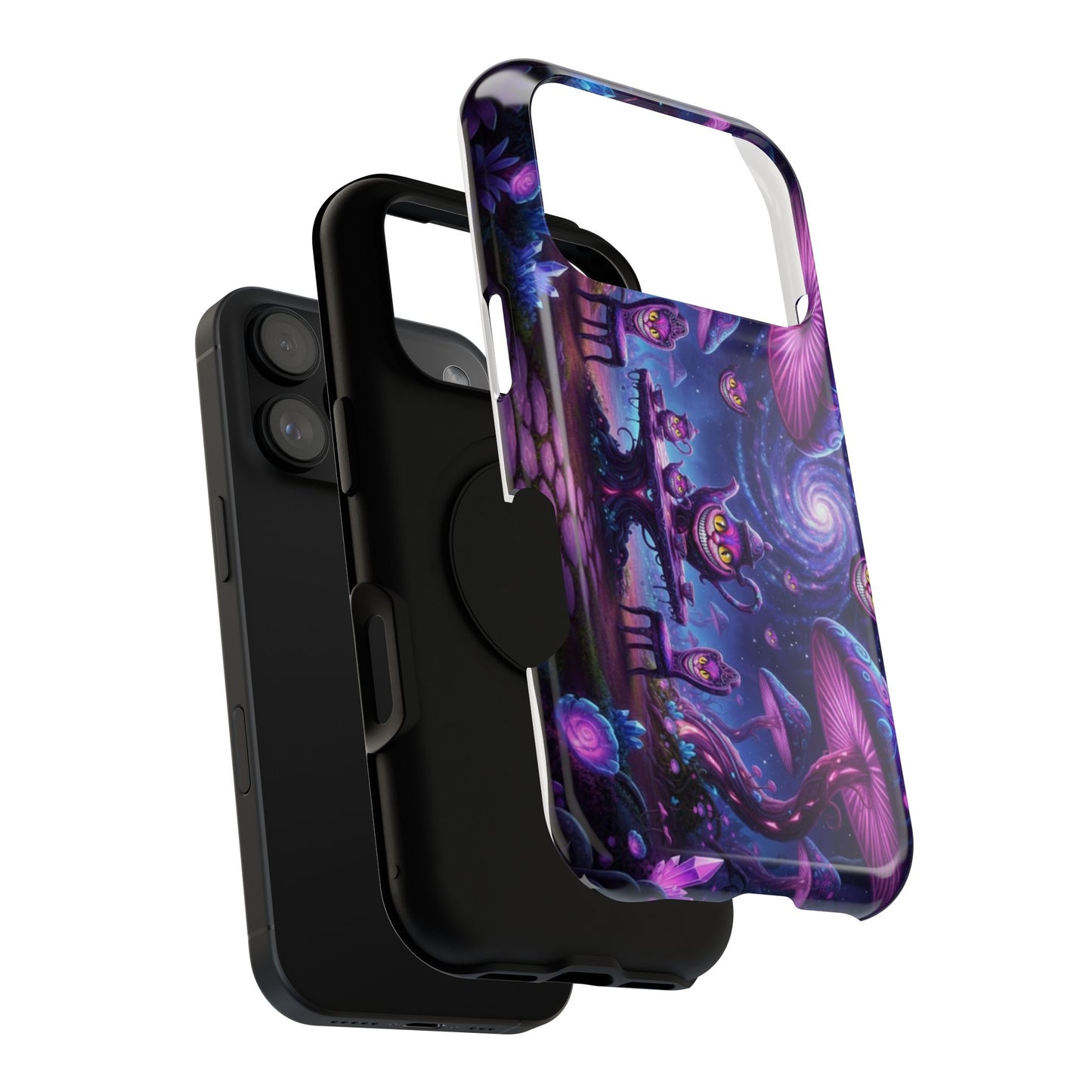 Psychedelic Mushroom Galaxy Phone Case — Impact-Resistant - Ramshackle Shack