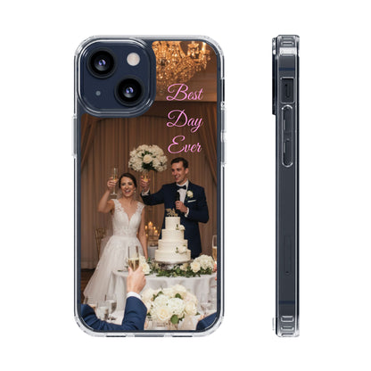 Personalized Clear Impact-Resistant Phone Case — Custom Photo & Message - Ramshackle Shack