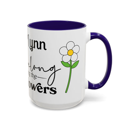 You Belong Among the Wildflowers Daisy Mug — Custom Name Colorful 11oz & 15oz - Ramshackle Shack