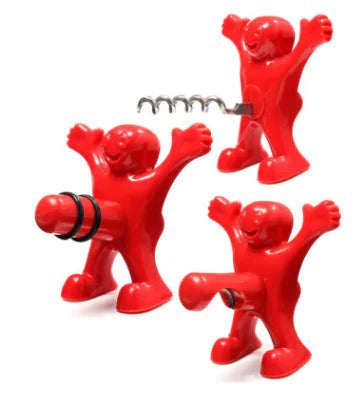 Wine and Beer Bottle Opener with Plastic Corkscrew - Ramshackle Shack